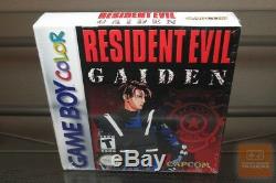 Resident Evil Gaiden (couleur Game Boy, Gbc 2002) H-seam Scellé! Ultra Rare