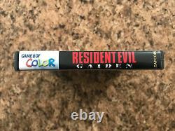 Résident Evil Gaiden (nintendo Game Boy Color, 2002) Complet