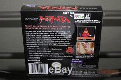 Retour Du Ninja (game Boy Color, 2001) H-seam Sealed! & Menthe! Ultra Rare