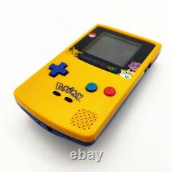 Retrofit Game Boy Color Gbc Console Avec Rétroéclairage Rétroéclairage Rétroéclairage LCD Haute Lumière