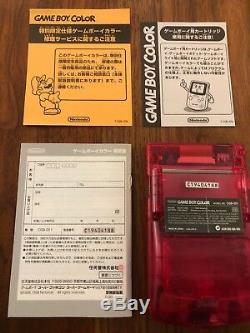 Sakura Wars Edition Nintendo Gameboy Color Complète Bundle (lire La Description)