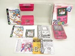 Sakura Wars GB + Console Cgb-001 Game Boy Color Pack Boxed Mint Condition 2701