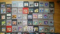 Sammlung Gameboy Gameboy Couleur Gameboy Advance Spiele 286 Stück Plus 3 Konsolen