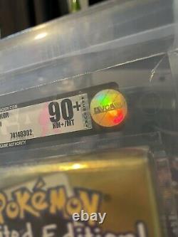 Scellé 2001 Pokémon Edition Limitée Jeu Garçon Couleur Or/argent Vga 90+ Mint