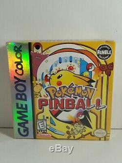 Scellé En Usine Near Mint Pokemon Pinball (nintendo Game Boy Color, 1999) Nouveau