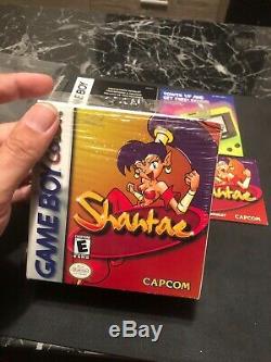 Shantae Authentic Cib Complet Menthe Ultra Rare! Nintendo Gbc Game Boy Couleur