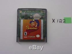 Shantae Game Boy Color Game Very Rare! Authentique! Jeu Seulement