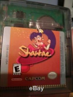 Shantae Gameboy Color Gbc Complete Dans Une Boîte Extrêmement Rare