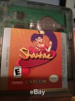 Shantae Gameboy Color (couleur) Gbc Jeu Boxed Mint Condition