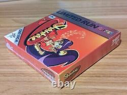 Shantae Jeu Classique Game Boy Colour (Limited Run Games) Scellé