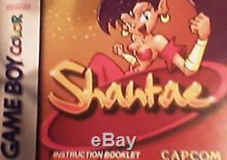 Shantae (couleur De Jeu De Garçon De Nintendo, 2002) Gbc Gba Original Complet Cib Proche / Menthe