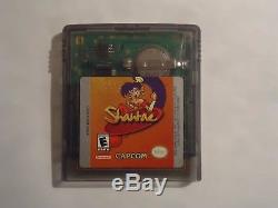 Shantae (nintendo Game Boy Color, 2002) Complet En Boite Authentique Jeu Rare