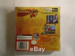 Shantae (nintendo Game Boy Color, 2002) Complet En Boite Authentique Jeu Rare