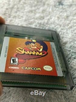Shantae (nintendo Game Boy Color, Gbc) 100% Authentic Cart Uniquement Testé, Sauve