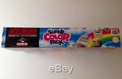 Snes Super Nintendo Pack Couleur Completa España Esp Game Boy