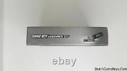 Sp Limited Edition Dual Color Plantinum / Onyx Nintendo Gameboy Advance Sp