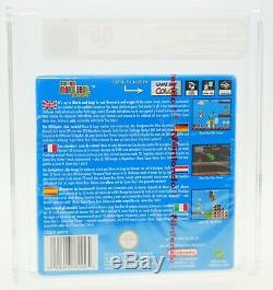 Super Mario Bros Deluxe Nintendo Gameboy Color Gbc Neu Etanche Vga Gold 85+
