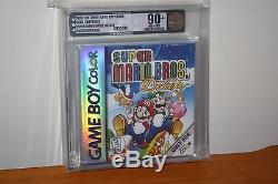 Super Mario Bros. Deluxe (gameboy Color) Nouvelle Scellé Holofoil Menthe Or Vga U90 +