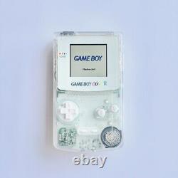 Superbe Jeu Transparent Clair Garçon Couleur Custom Backlight Backlit Gameboy Tft