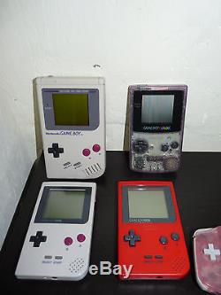 Superbe Lot Consoles Game Boy Classic / Couleur / Avance Sp Ags-101 Nintendo