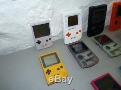 Superbe Lot De 20 Consoles Game Boy Avance Couleur Classique Sp Ags-101 Nintendo