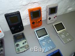 Superbe Lot De 20 Consoles Game Boy Avance Couleur Classique Sp Ags-101 Nintendo