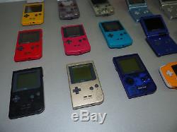 Superbe Lot De 20 Consoles Game Boy Avance Couleur Classique Sp Ags-101 Nintendo