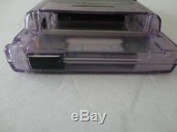 Système De Poche Modded Ags 101 Nintendo Game Boy Color Edition Violet Clair