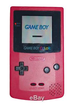Système De Poche Nintendo Game Boy Color Berry