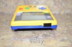 Système De Poche Nintendo Game Boy Color Pokémon Edition Jaune Avec Boîte D'occasion