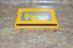 Système De Poche Nintendo Game Boy Color Pokémon Edition Jaune Avec Boîte D'occasion