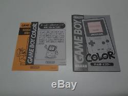 Système Game Boy Color Pokemon Kingin Version Kinen Nintendo Japon Vgood