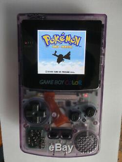 Système Portable Ags 101 Nintendo Game Boy Color Edition Modifié Pourpre