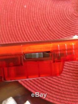 Système Portable Ags 101 Nintendo Game Boy Couleur Rouge Clair Backlit