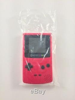 Système Portable Nintendo Game Boy Color Berry Rouge / Rose Nouveau Avec Box