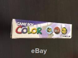 Système Portatif De Nintendo Gameboy Color, Raisin, Usine Scellée