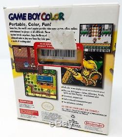 Système Portatif De Pissenlit Jaune De Nintendo Game Boy Color Limited Nouveau Scellé
