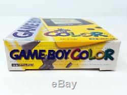 Système Portatif De Pissenlit Jaune De Nintendo Game Boy Color Limited Nouveau Scellé