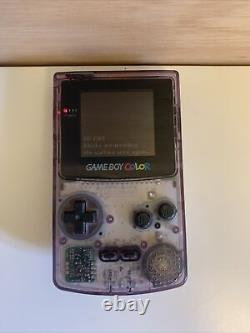 Système de console portable Nintendo CGB-001 Game Boy Color Violet