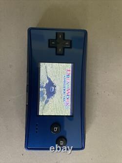 Système de jeu portable Nintendo Game Boy micro + batterie de rechange + chargeur d'origine