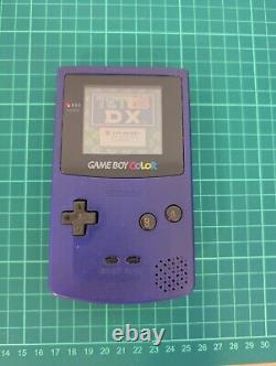 Système de jeu portable Nintendo Game Boy violet avec Tetris DX dans sa boîte