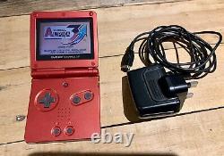 Système portable Game Boy Advance SP Flame Red