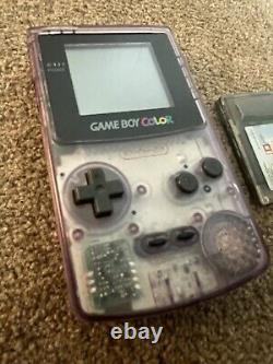 Système portable Nintendo CGB-001 Game Boy Color violet