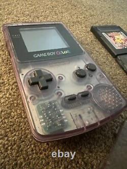 Système portable Nintendo CGB-001 Game Boy Color violet
