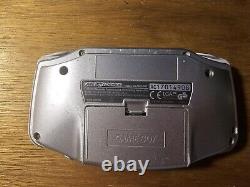 Système portable Nintendo Game Boy Advance Platinum avec écran IPS