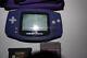 Système Portable Nintendo Game Boy Advance Violet Et Support Gameboy Advance Violet