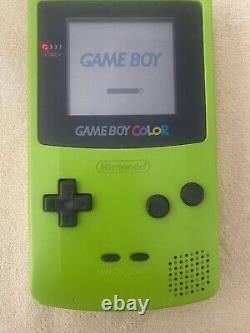 Système portable Nintendo Game Boy Color Kiwi