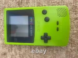 Système portable Nintendo Game Boy Color Kiwi