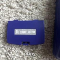 Système portable Nintendo Game Boy raisin avec 2 jeux