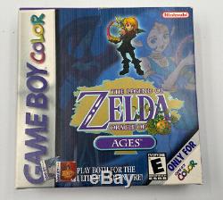 The Legend Of Zelda Oracle Of Ages (game Boy Color) Complet Cib Authentique